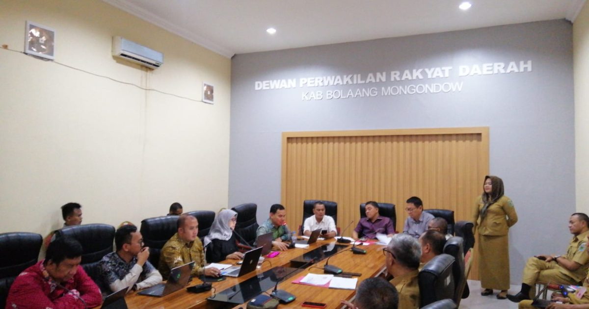 DPRD Bolmong Terima Kunker Tim Penyusun RUU dari Badan Legislasi DPR RI