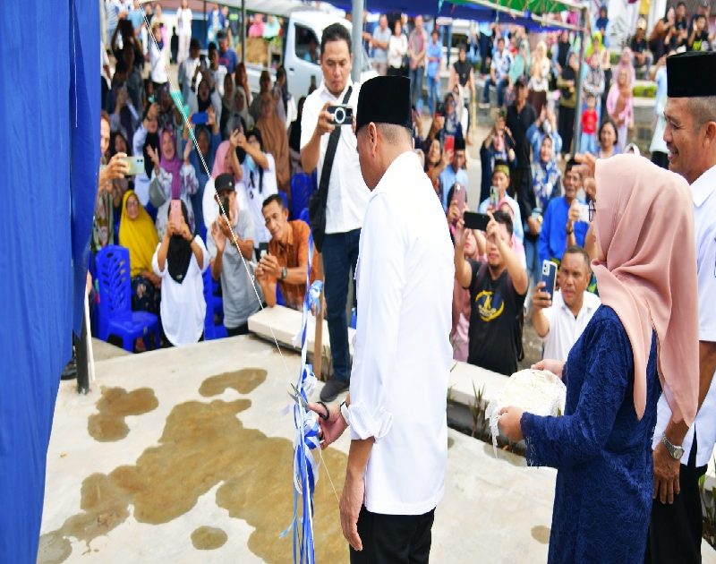 Bupati Resmikan Tugu Perbatasan Boltim dan Kotamobagu