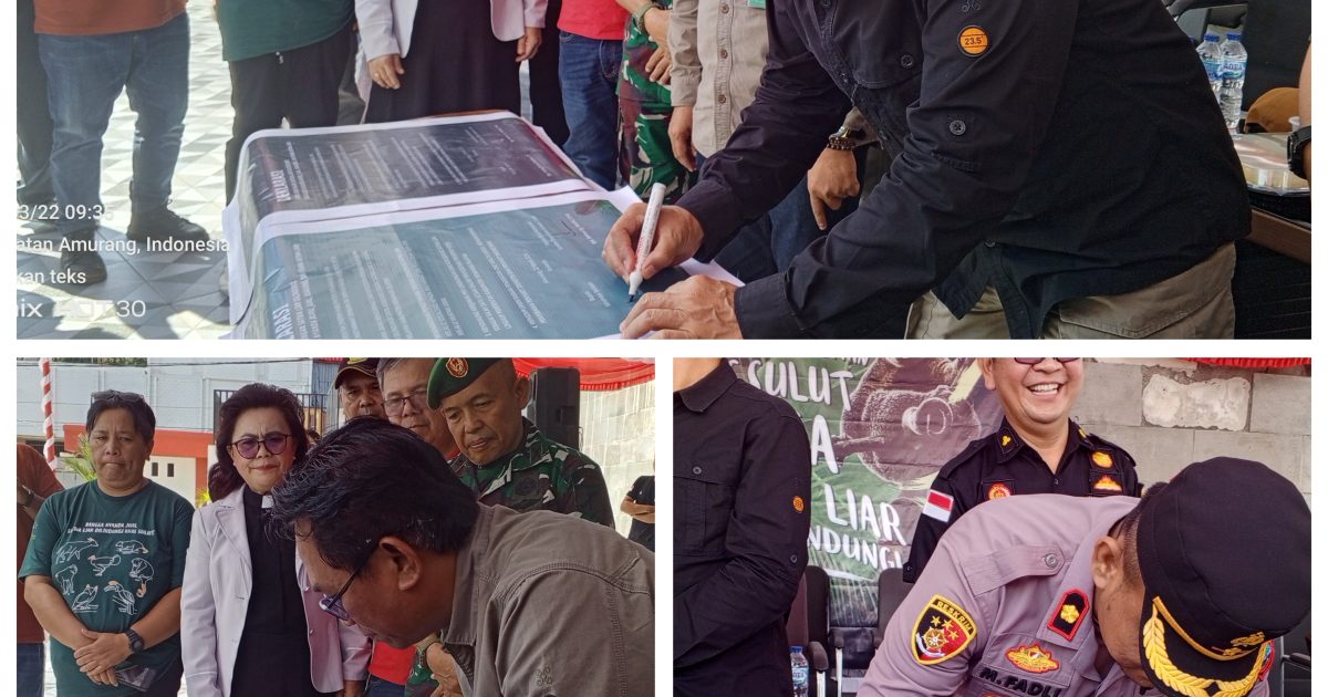 Deklarasi dan pencanangan program Selamatkan Yaki