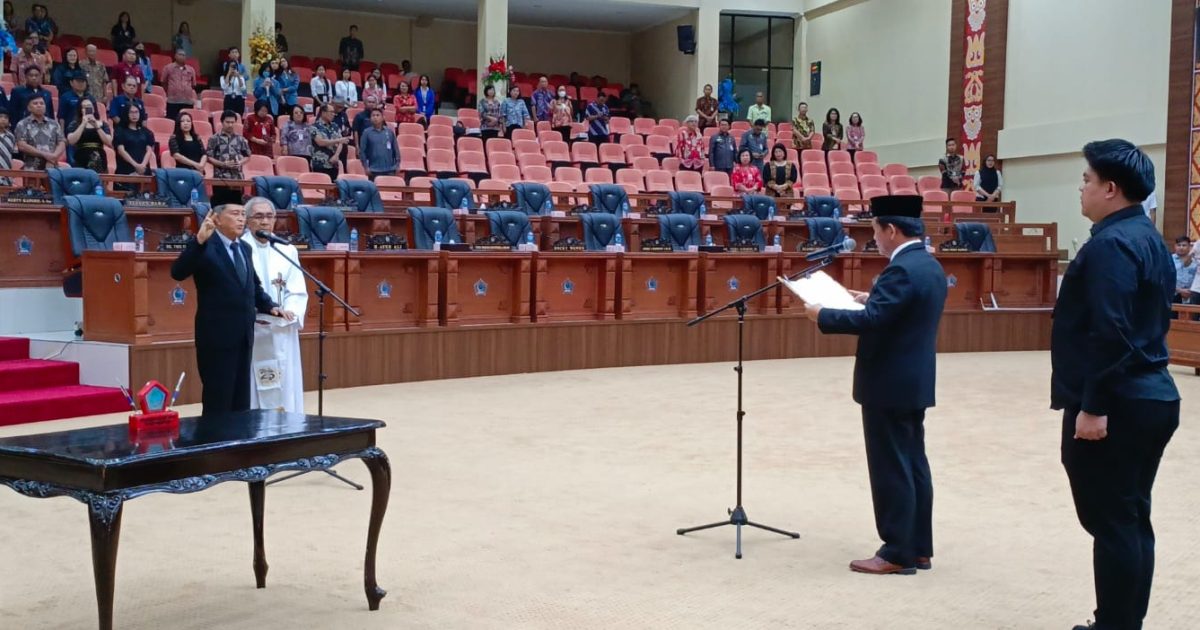 DPRD Sulut Paripurnakan PAW dari Sherly Tjanggulung ke Tonao Petrus Jangkobus