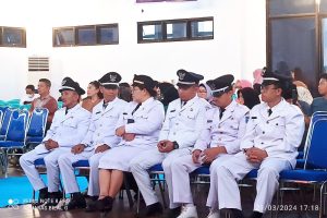 Tampak para Pjs Sangadi yang dilantik