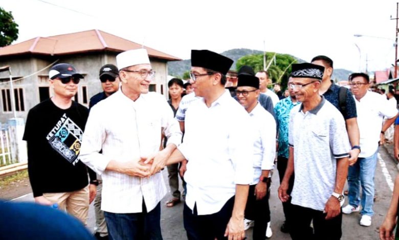 Wakil Masyarakat, Chandra Modeong Ucapkan Terimakasih Pada Pengunjung Ketupat Fest Buyat