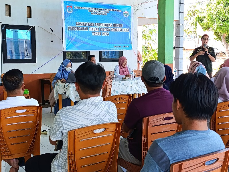 Kejari Kotamobagu Laksanakan Sosialisasi Pencegahan Tipikor di Desa Buyat Barat