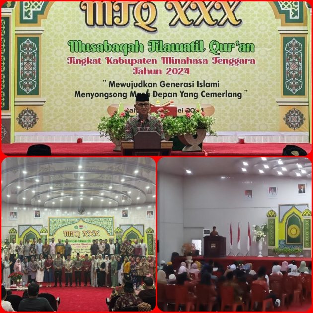Buka MTQ ke-XXX Tingkat Kabupaten, P.j Bupati Mitra Berharap dapat Menghasilkan Qori dan Qoriah Berprestasi