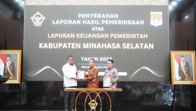 Pemkab Minsel Raih Opini WTP ke-8 Berturut-turut, ke-4 Kalinya Dibawah Kepemimpinan Bupati FDW