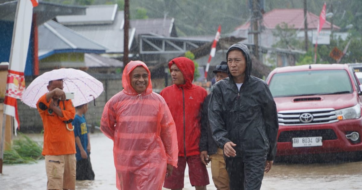 Iskandar Kamaru Pantau Luapan Air