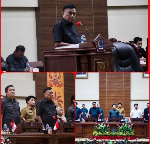 Rapat Paripurna DPRD Sulut, Gubernur Sampaikan KUA-PPAS Tahun 2015 dan Paparkan Tiga Kebijakan Prioritas