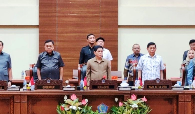 Andi Silangen Pimpin Langsung Rapat Paripurna Penyampaian Ranperda Pertanggungjawaban Pelaksanaan APBD Provinsi Sulut Tahun 2023