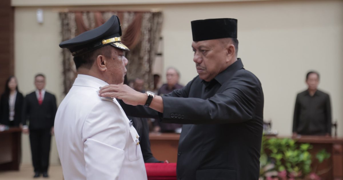 Gubernur Olly Dondokambey Lantik Abdullah Mologinta sebagai PJ Wali Kota Kotamobagu
