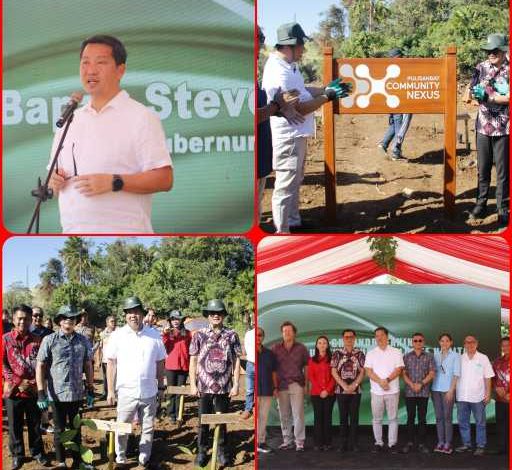 Ground Breaking Sentra Komunitas Nexus KEK Likupang, Wagub Kandouw Sebut Pertumbuhan Ekonomi Sulut Lebih Tinggi dari Nasional