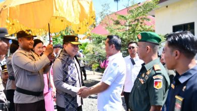 Bupati Boltim Sambut Kedatangan Kapolda Sulut