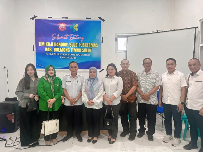 Dorong Pembentukan BLUD, DPRD Boltim Stuban ke Bone Bolango