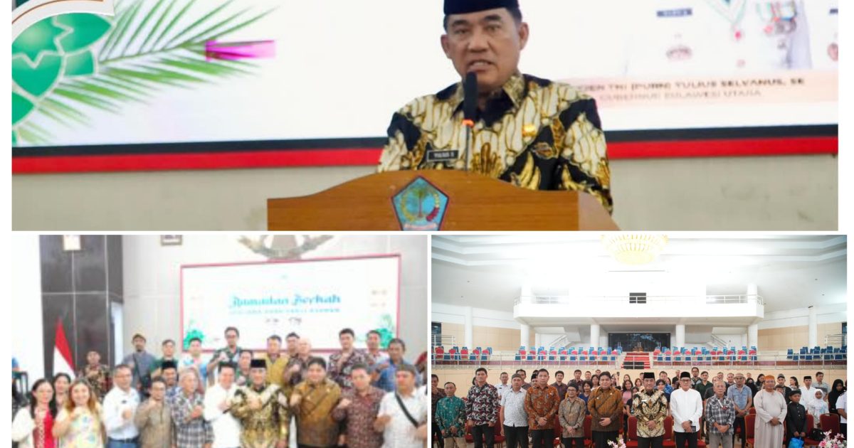 Gubernur Yulius Hadir Langsung Bakti Sosial dan Buka Puasa Bersama yang Digelar JIPS