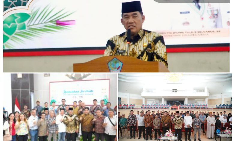Gubernur Yulius Hadir Langsung Bakti Sosial dan Buka Puasa Bersama yang Digelar JIPS