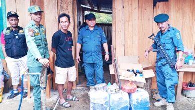 Tim Gakkum Temukan Banyak Bahan Kimia Penunjang Aktivitas PETI di Garini