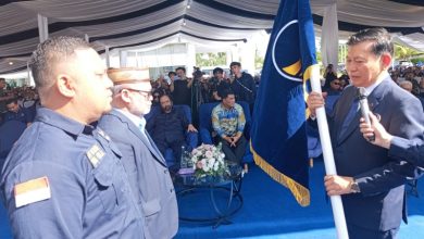 Dihadapan Surya Paloh dan Gubernur Sulut, Ketua DPW NasDem Sulut Lantik Pengurus DPD NasDem Boltim