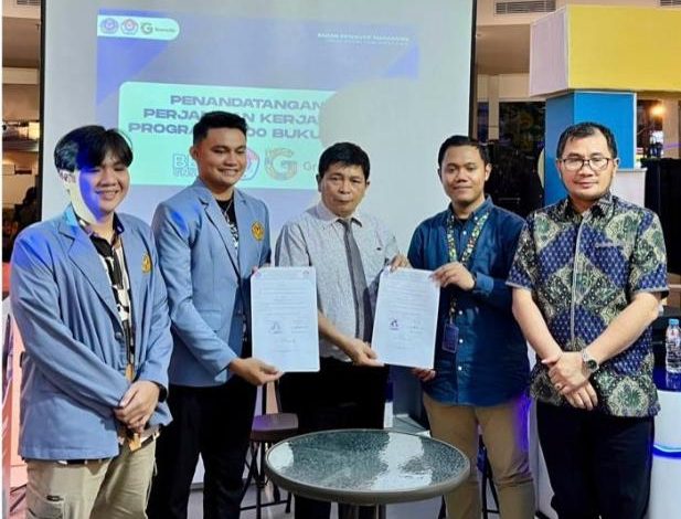 BEM Unsrat dan Gramedia Tandatangani MoU dalam Bentuk Donasi 5.000 Buku