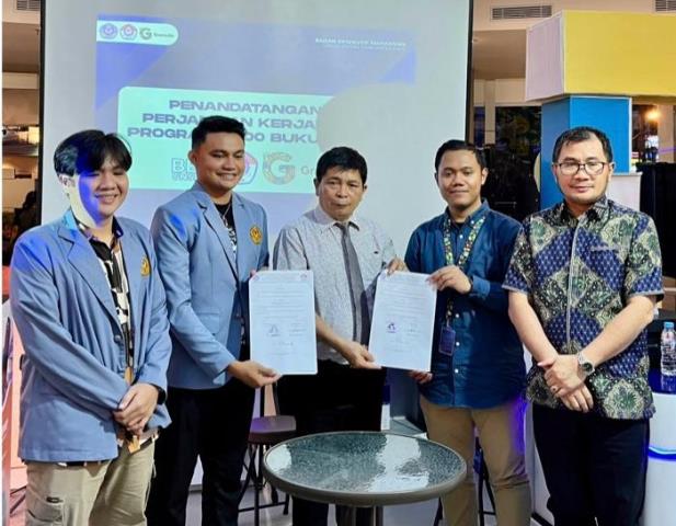 BEM Unsrat dan Gramedia Tandatangani MoU dalam Bentuk Donasi 5.000 Buku