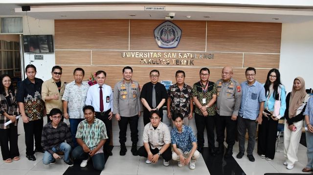 Rektor Unsrat dan Jajaran Terima Kunjungan Kapolda Sulut