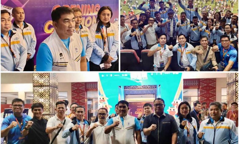 Gubernur Yulius Hadir Langsung Beri Dukungan Kontingen Sulut di Pornas Korpri XVII Palembang