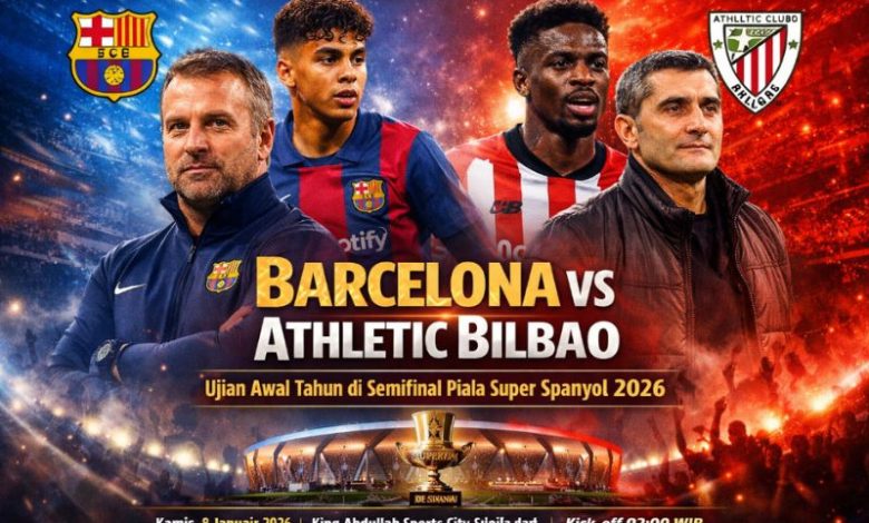 Live Streaming Barcelona vs Athletic Bilbao