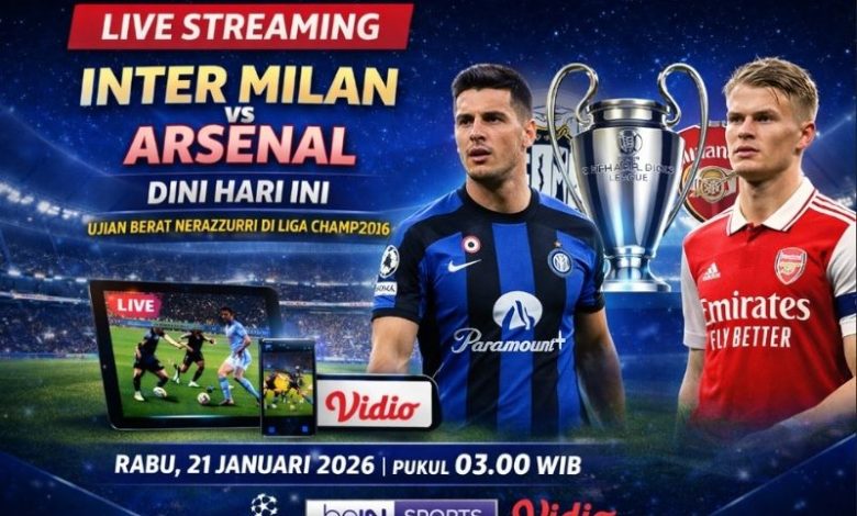 Live Streaming Inter Milan vs Arsenal