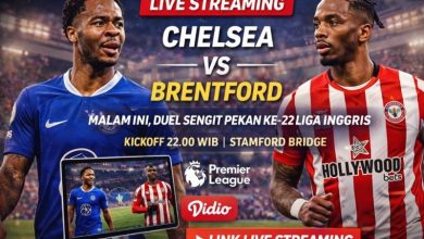Live streaming Chelsea vs Brentford