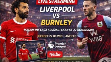 Live streaming Liverpool vs Burnley