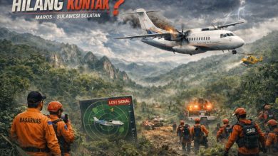 Pesawat ATR hilang kontak
