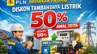 diskon listrik PLN 50 persen