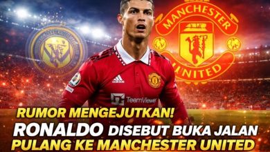 Cristiano Ronaldo kembali ke Manchester United