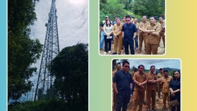 DPRD Minsel Tinjau Lokasi Tower Tambelang