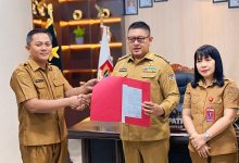 Sertijab camat maesaan