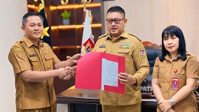 Sertijab camat maesaan