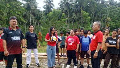Lapangan Volley Ball SMP Negeri Tiga Amurang Timur