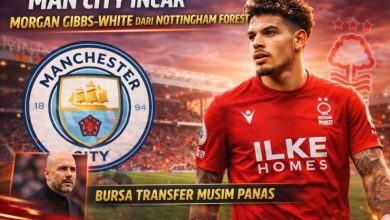 Manchester City incar Morgan Gibbs-White