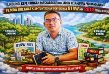 Pemda Boltara Tuntaskan Penyusunan RTRW