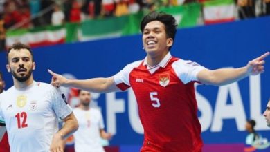 hasil Indonesia vs Iran futsal