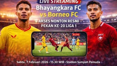 live streaming Bhayangkara vs Borneo