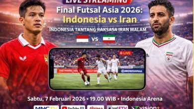 live streaming Indonesia vs Iran