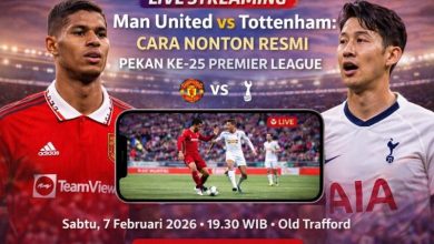live streaming Man United vs Tottenham