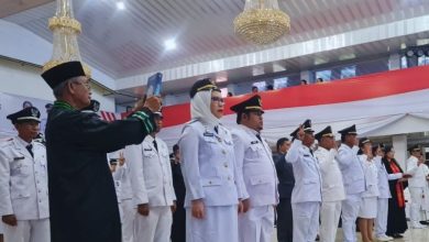 pelantikan pejabat Bitung