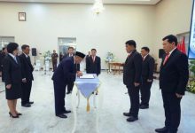 pelantikan pejabat Sulut