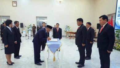 pelantikan pejabat Sulut