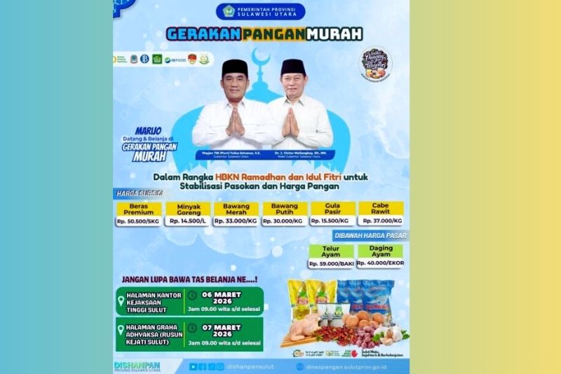 Gerakan Pangan Murah Sulut