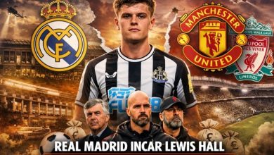Real Madrid incar Lewis Hall