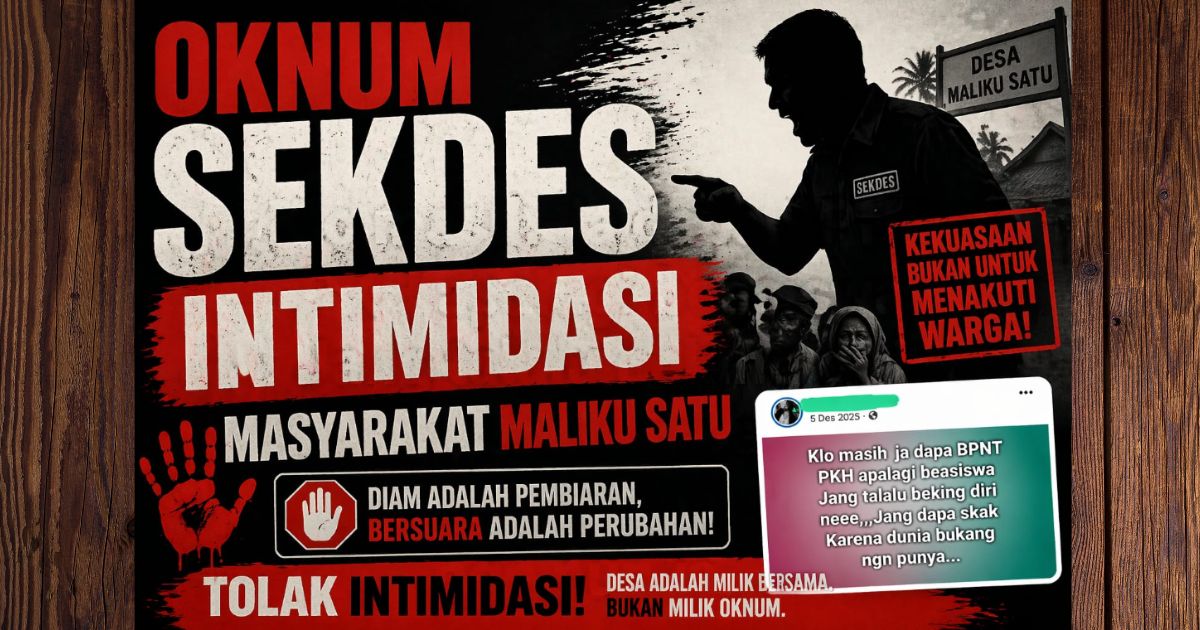 Sekdes Maliku Satu intimidatif