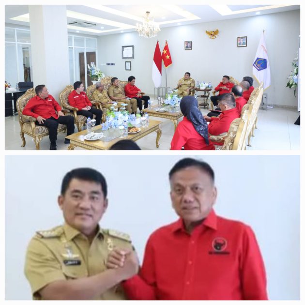 PDIP Sulut Temui Gubernur YSK