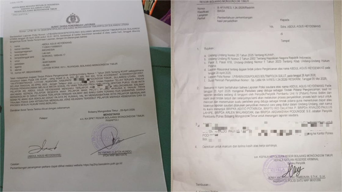 Kasus Dugaan Pengancaman di Polres Boltim