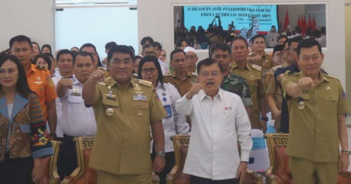 Pelantikan Pengurus PMI Sulut
